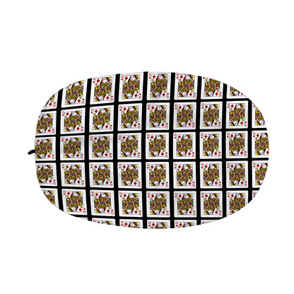 Queen Of Diamonds Pattern Print Car Side Mirror Covers
