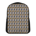 Queen Of Diamonds Pattern Print Casual Backpack