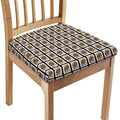 Queen Of Diamonds Pattern Print Chair Cushion Cover