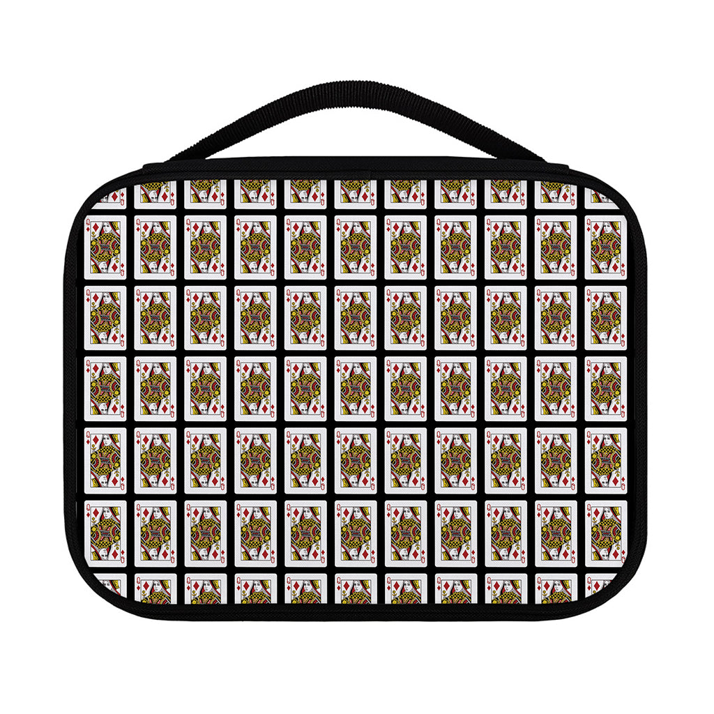Queen Of Diamonds Pattern Print Classic Bible Case