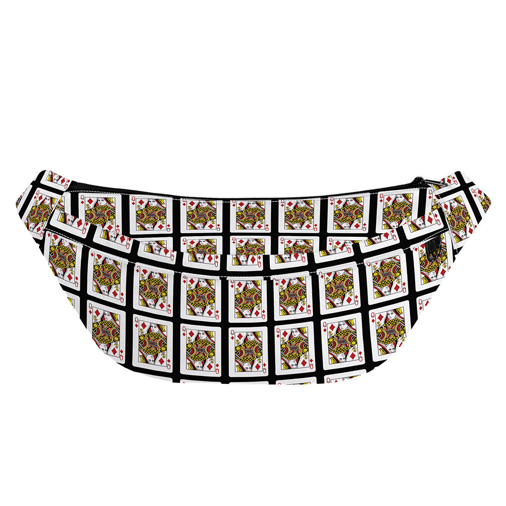 Queen Of Diamonds Pattern Print Fanny Pack