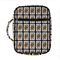 Queen Of Diamonds Pattern Print Front Pocket Bible Bag