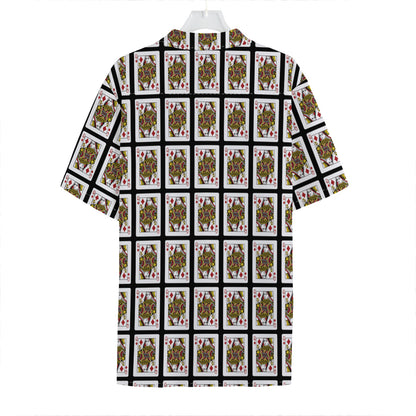 Queen Of Diamonds Pattern Print Hawaiian Shirt