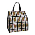 Queen Of Diamonds Pattern Print Insulated Lunch Tote