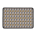 Queen Of Diamonds Pattern Print Kitchen Mat