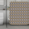 Queen Of Diamonds Pattern Print Polyester Shower Curtain