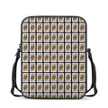 Queen Of Diamonds Pattern Print Rectangular Crossbody Bag