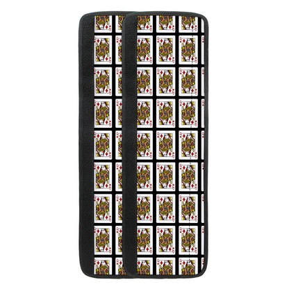 Queen Of Diamonds Pattern Print Refrigerator Handle Covers