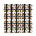 Queen Of Diamonds Pattern Print Silk Bandana