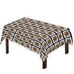 Queen Of Diamonds Pattern Print Tablecloth