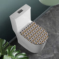 Queen Of Diamonds Pattern Print Toilet Lid Cover