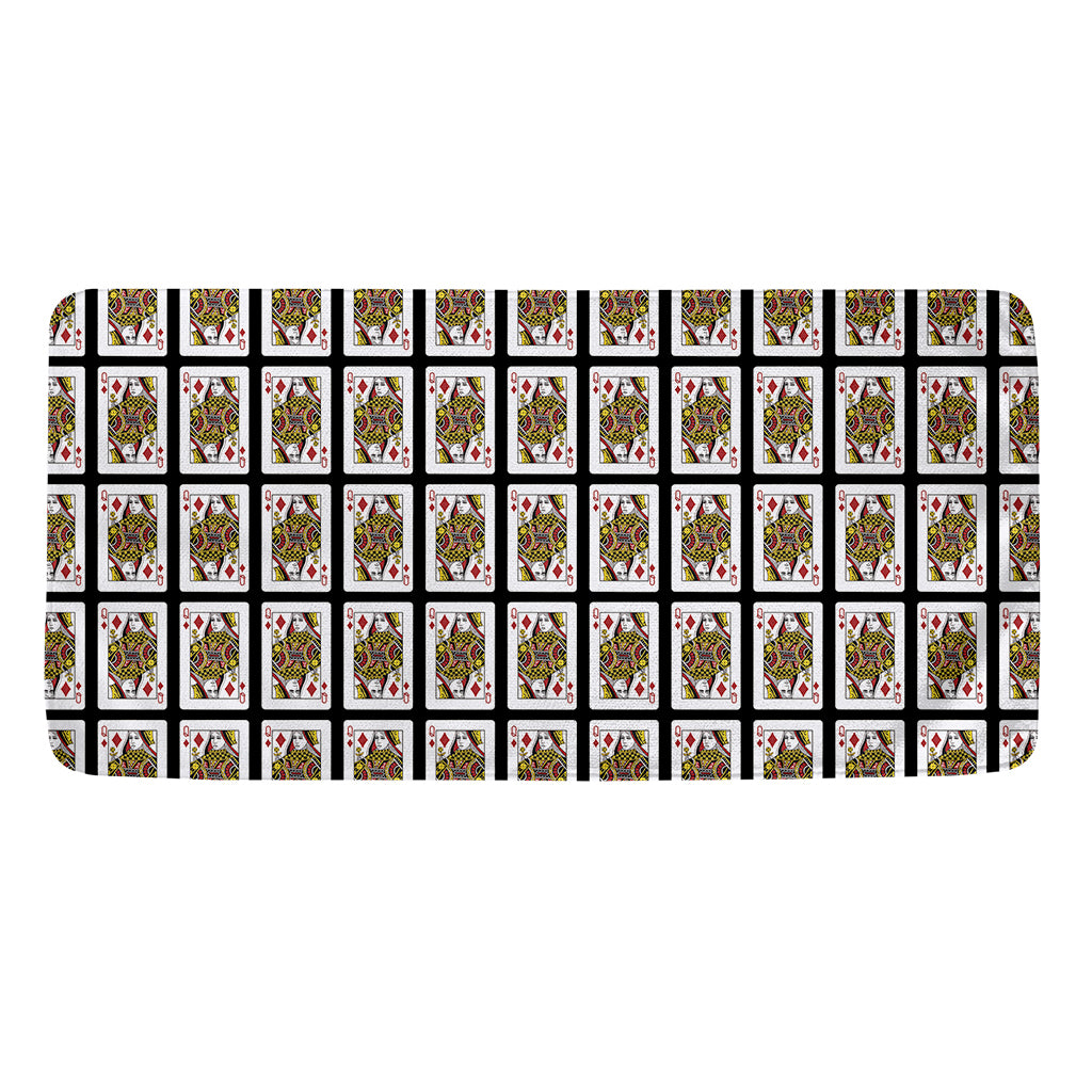 Queen Of Diamonds Pattern Print Towel