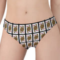 Queen Of Diamonds Pattern Print Women's Panties