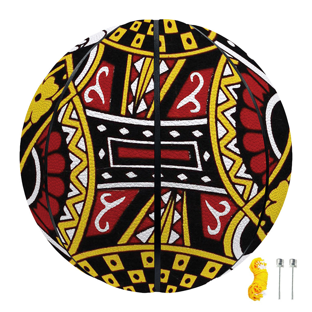 Queen Of Diamonds Playing Card Print Basketball