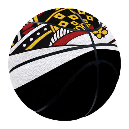Queen Of Diamonds Playing Card Print Basketball