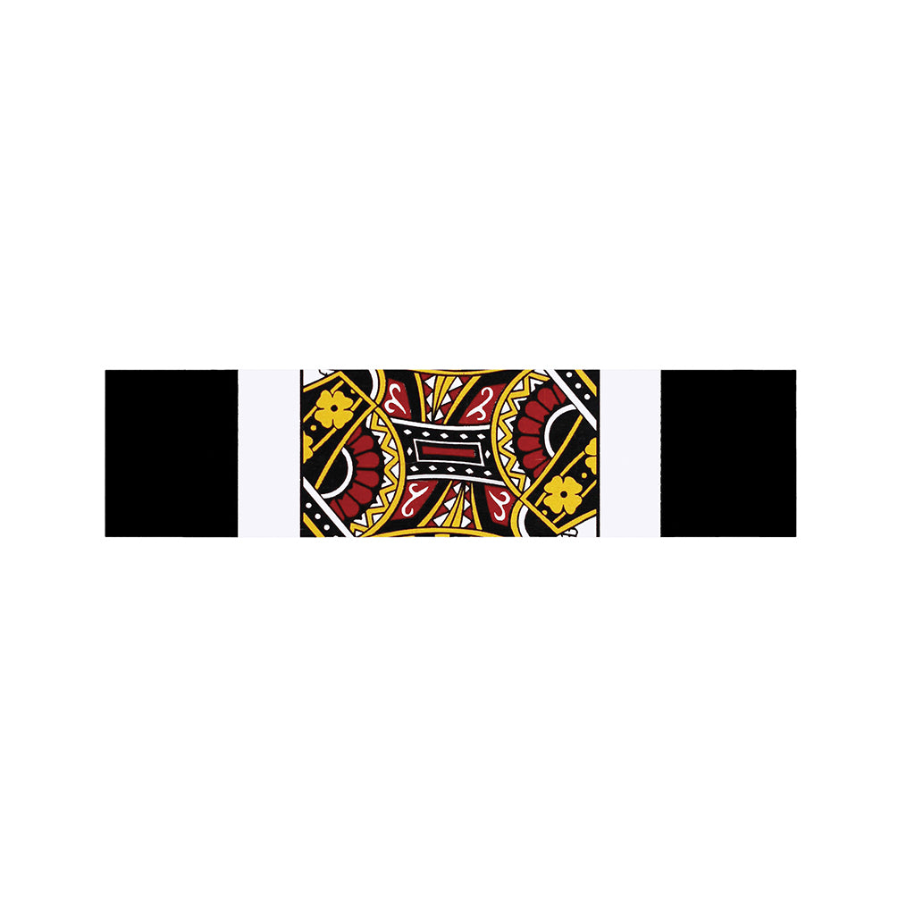 Queen Of Diamonds Playing Card Print Bed Runner