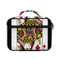 Queen Of Diamonds Playing Card Print Briefcase Bible Bag