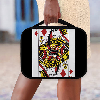 Queen Of Diamonds Playing Card Print Classic Bible Case