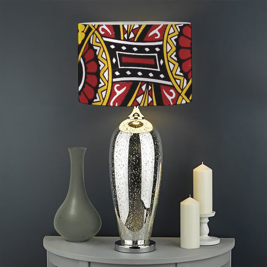 Queen Of Diamonds Playing Card Print Drum Lamp Shade