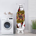 Queen Of Diamonds Playing Card Print Ironing Board Cover
