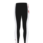 Queen Of Diamonds Playing Card Print Men's leggings
