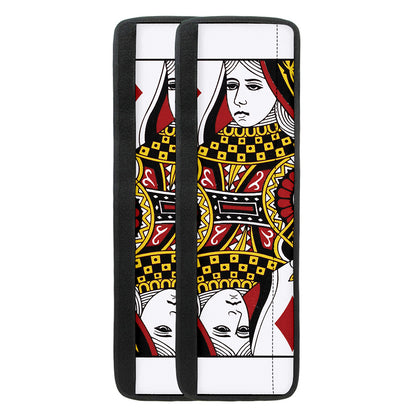 Queen Of Diamonds Playing Card Print Refrigerator Handle Covers