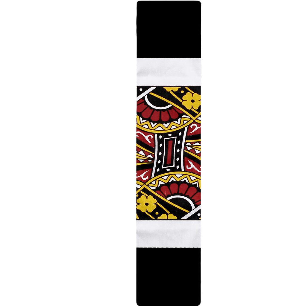 Queen Of Diamonds Playing Card Print Table Runner