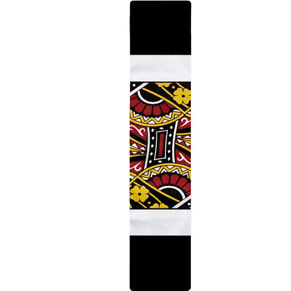 Queen Of Diamonds Playing Card Print Table Runner