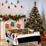 Queen Of Diamonds Playing Card Print Tablecloth