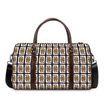 Queen Of Hearts Pattern Print Duffle Bag