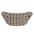 Queen Of Hearts Pattern Print Fanny Pack