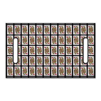 Queen Of Hearts Pattern Print Golf Cart Seat Cover