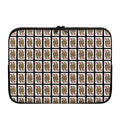 Queen Of Hearts Pattern Print Laptop Sleeve