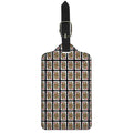 Queen Of Hearts Pattern Print Luggage Tag
