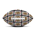 Queen Of Hearts Pattern Print Rugby Ball