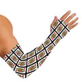 Queen Of Hearts Pattern Print Sun Protection Arm Sleeves
