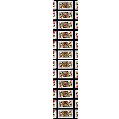 Queen Of Hearts Pattern Print Table Runner