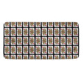Queen Of Hearts Pattern Print Towel