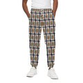 Queen Of Hearts Pattern Print Cotton Sweatpants