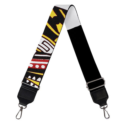 Queen Of Hearts Playing Card Print Bag Strap
