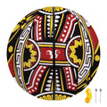 Queen Of Hearts Playing Card Print Basketball