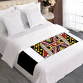 Queen Of Hearts Playing Card Print Bed Runner