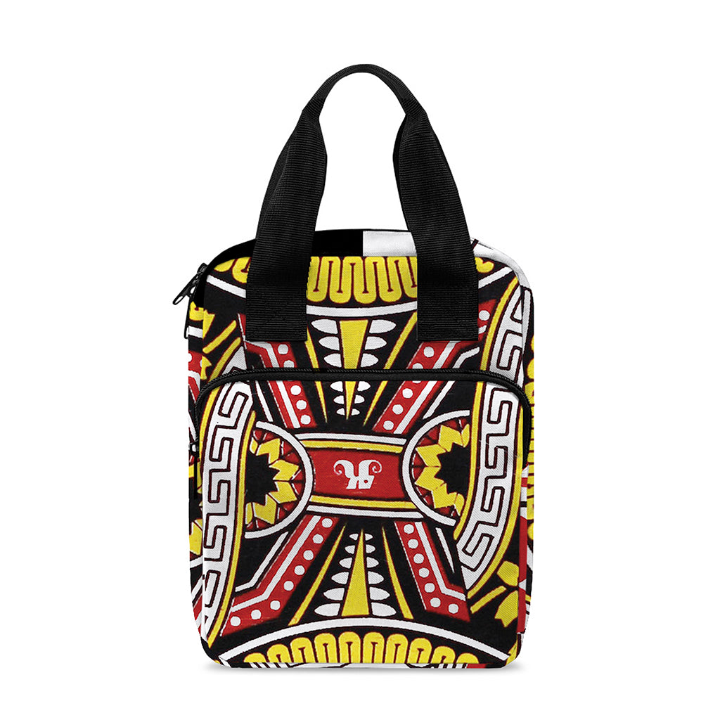 Queen Of Hearts Playing Card Print Bible Tote Bag