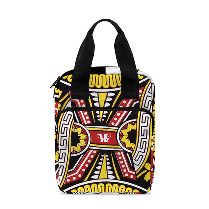 Queen Of Hearts Playing Card Print Bible Tote Bag