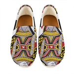 Queen Of Hearts Playing Card Print Casual Shoes