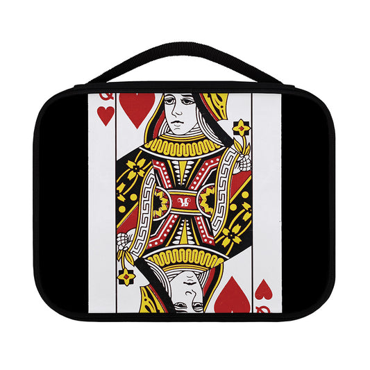 Queen Of Hearts Playing Card Print Classic Bible Case