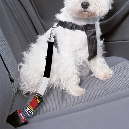 Queen Of Hearts Playing Card Print Dog Seat Belt