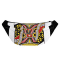 Queen Of Hearts Playing Card Print Fanny Pack