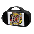 Queen Of Hearts Playing Card Print Portable Cooler Travel Case