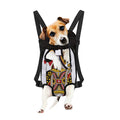 Queen Of Hearts Playing Card Print Pet Carrier Backpack